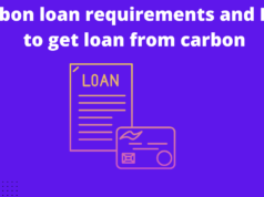 Carbon Loan Requirements and How to Get a Loan From Carbon App Carbon loan requirements